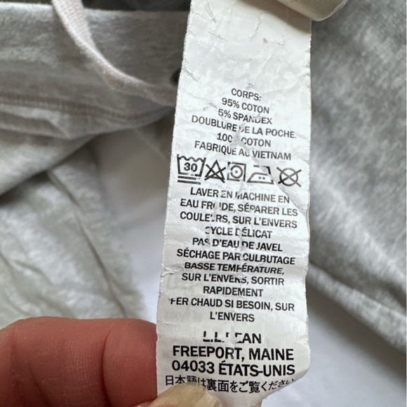 L.L. Bean Ultra-soft Sweats, Straight Leg, Light Gray - Picture 10 of 14